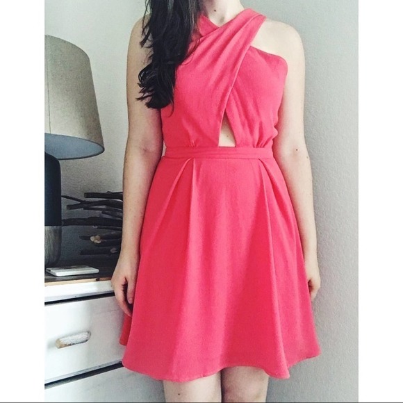 ASTR the Label Criss Cross Cut Out Dress - Picture 2 of 6